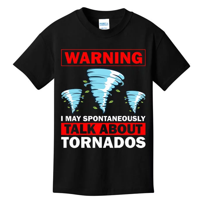 Tornado Designs Meteorology Storm Lovers Kids T-Shirt