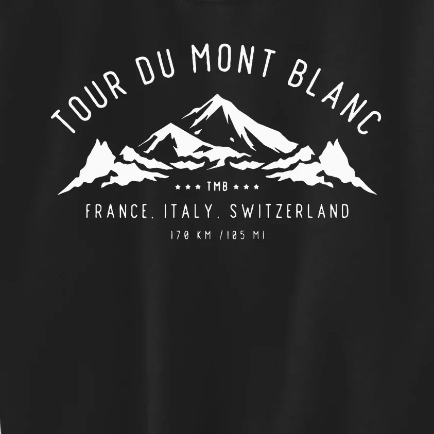 T.O.U.R Du Mont Blanc Kids Sweatshirt