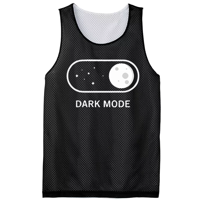 Technotim Dark Mode Mesh Reversible Basketball Jersey Tank