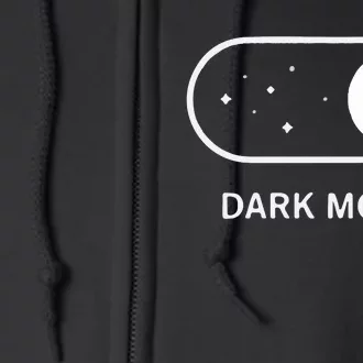 Technotim Dark Mode Full Zip Hoodie