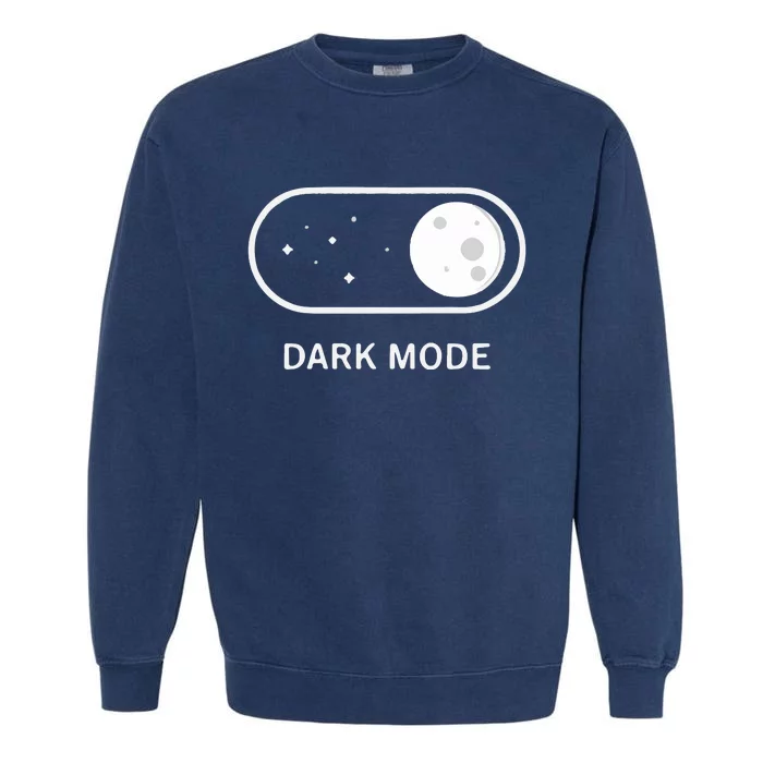 Technotim Dark Mode Garment-Dyed Sweatshirt