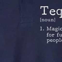 Tequila Definition Magic Water For Fun People Drinking Softstyle Adult Sport Polo