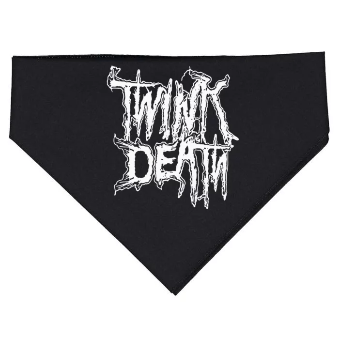 Twink Death Metal USA-Made Doggie Bandana