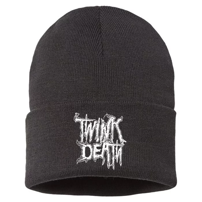 Twink Death Metal Sustainable Knit Beanie