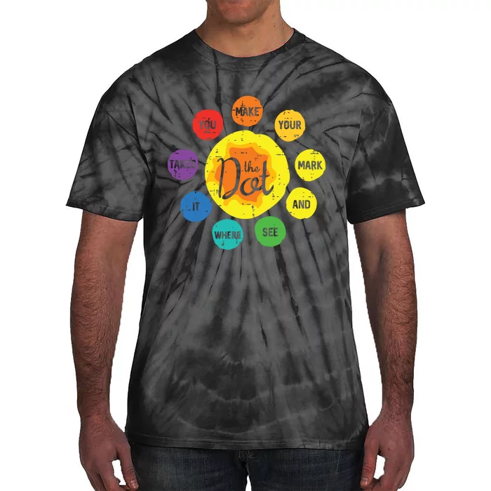 The Dot Make Mark Dots Tie-Dye T-Shirt