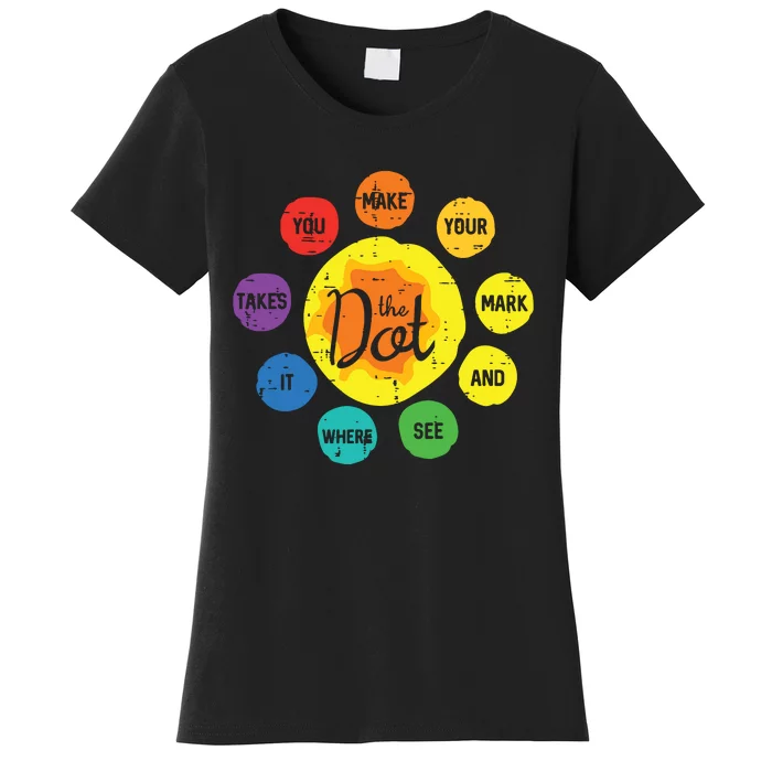 The Dot Make Mark Dots Women's T-Shirt