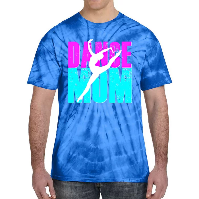 Teal Dance Mom Gift Dancer Daughter Teacher Dancing Team Tie-Dye T-Shirt