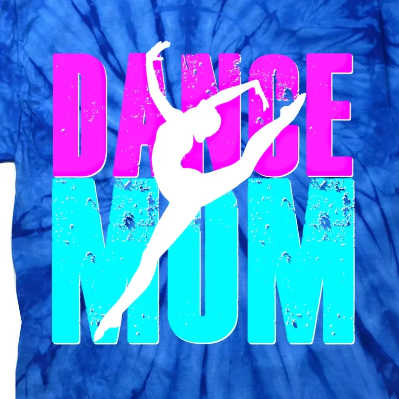 Teal Dance Mom Gift Dancer Daughter Teacher Dancing Team Tie-Dye T-Shirt