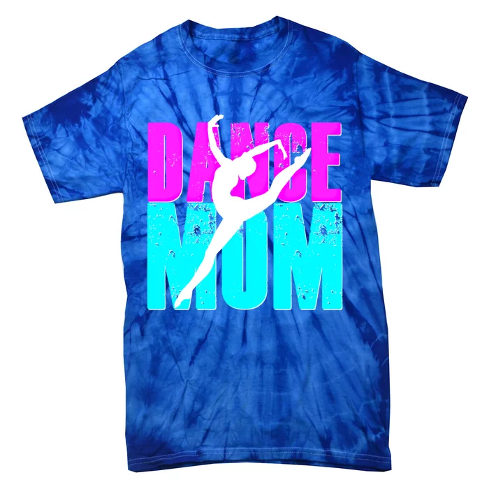 Teal Dance Mom Gift Dancer Daughter Teacher Dancing Team Tie-Dye T-Shirt