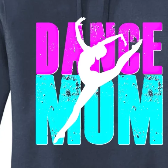 Teal Dance Mom Gift Dancer Daughter Teacher Dancing Team Women's Pullover Hoodie