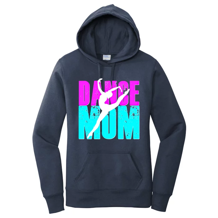 Teal Dance Mom Gift Dancer Daughter Teacher Dancing Team Women's Pullover Hoodie