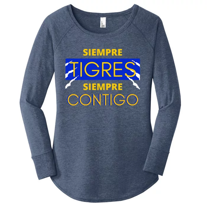 Tigres De Monterrey Women's Perfect Tri Tunic Long Sleeve Shirt