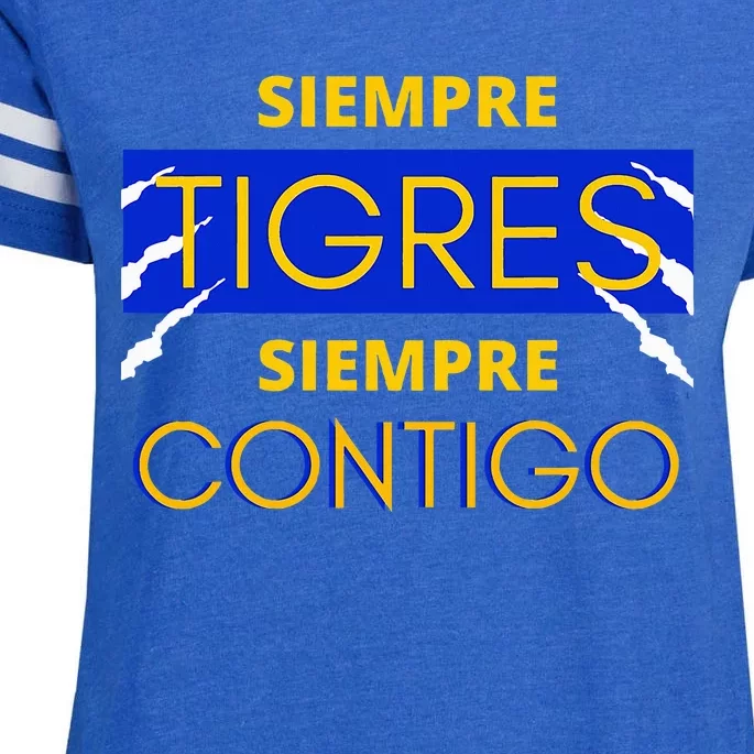 Tigres De Monterrey Enza Ladies Jersey Football T-Shirt