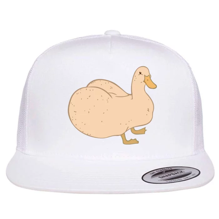 Thicc Ducc Meme Flat Bill Trucker Hat