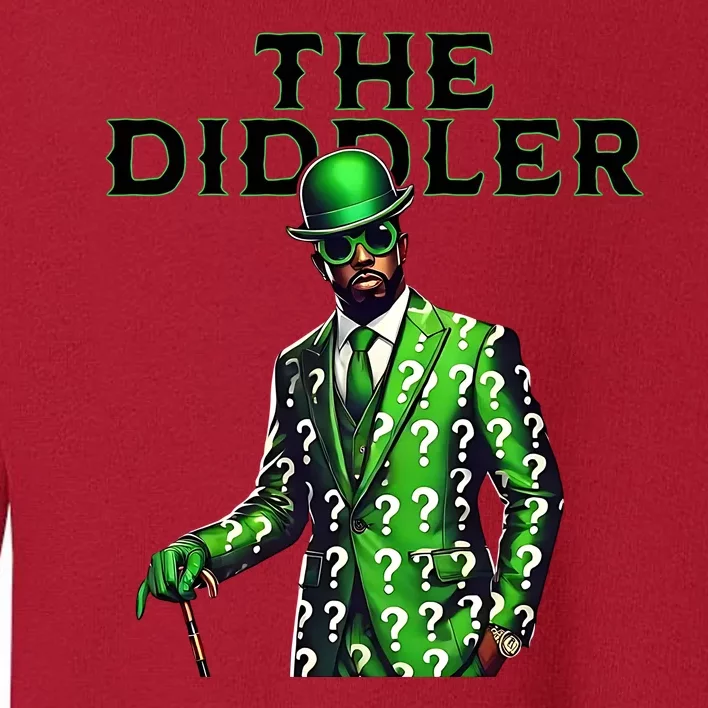 The Diddler Mr Mystery Funny Diddy Meme Toddler Sweatshirt