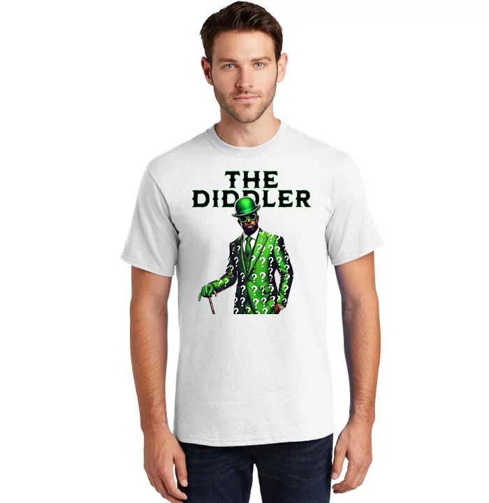 The Diddler Mr Mystery Funny Diddy Meme Tall T-Shirt