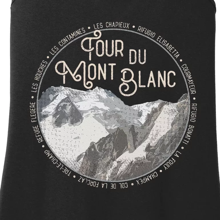 Tour Du Mont Blanc Gear European Hiking Trail Souvenir Hiker Ladies Essential Tank