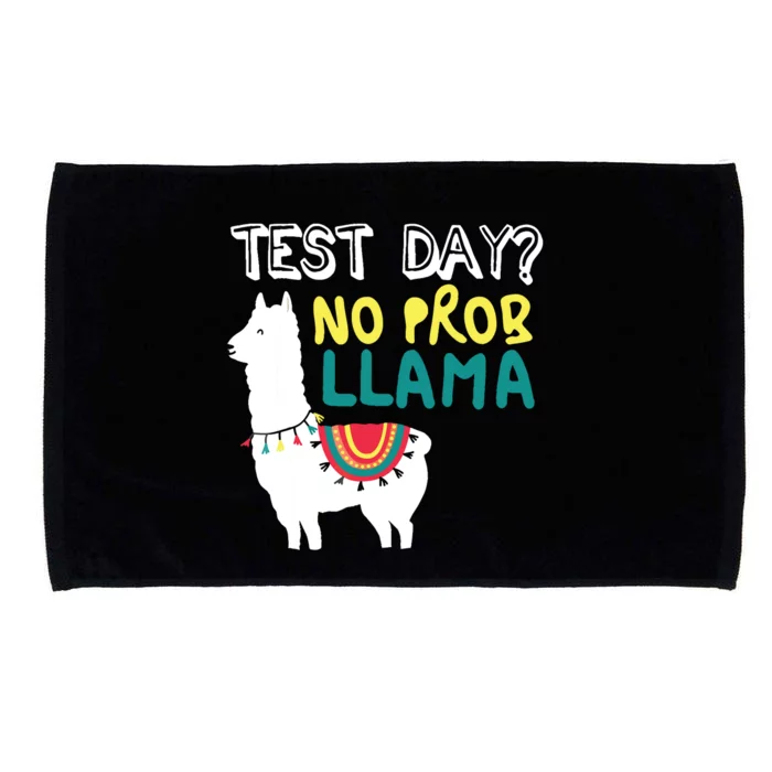 Test Day No Prob Llama Llama Teacher Testing Day For Teacher Microfiber Hand Towel