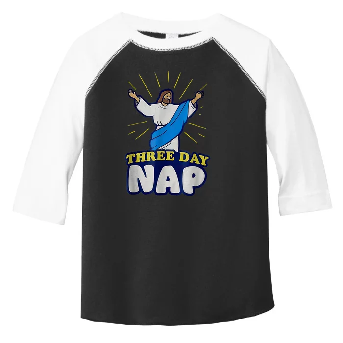 Three Day Nap Jesus Toddler Fine Jersey T-Shirt