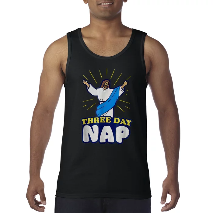 Three Day Nap Jesus Tank Top