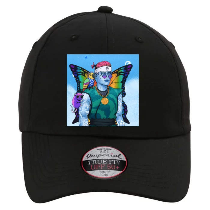 Tie Dye Ninja NFT Space Parrot Rainbow Butterfly Wings The Original Performance Cap