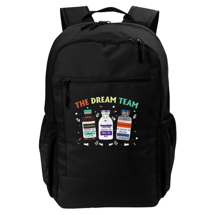 The Dream Nurse Team Retro Groovy Medical Nursing Psych Daily Commute Backpack