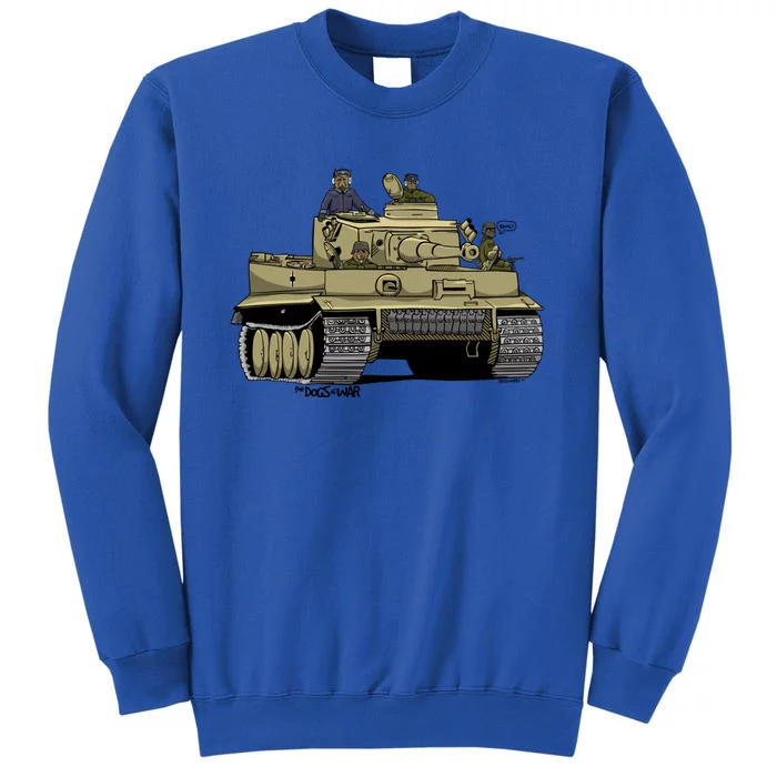 The Dogs Of War Tiger Tank Tall Sweatshirt