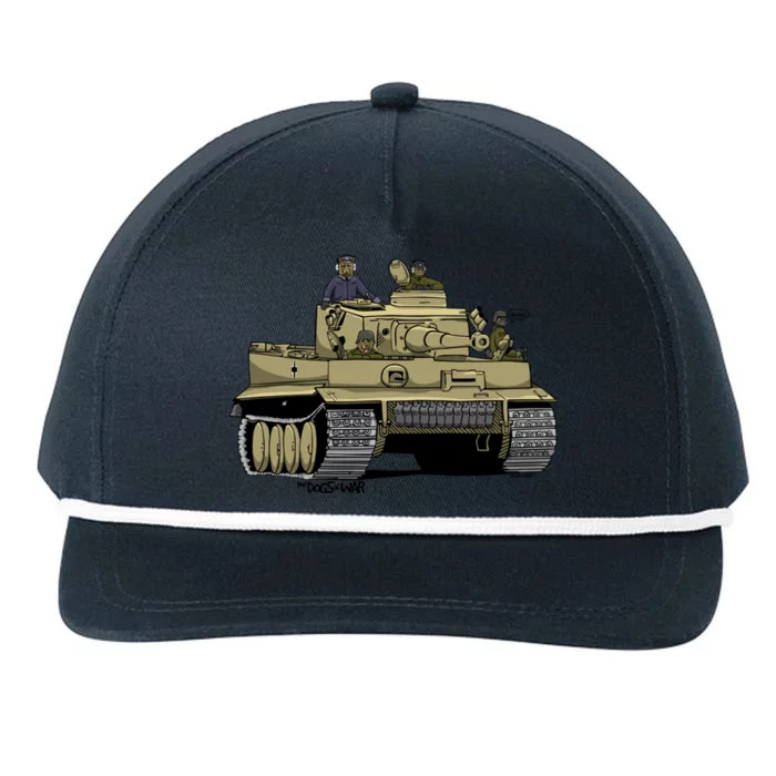 The Dogs Of War Tiger Tank Snapback Five-Panel Rope Hat