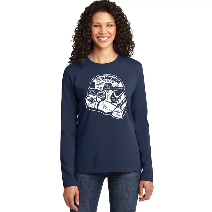 The Darkside Outlaws Ladies Long Sleeve Shirt