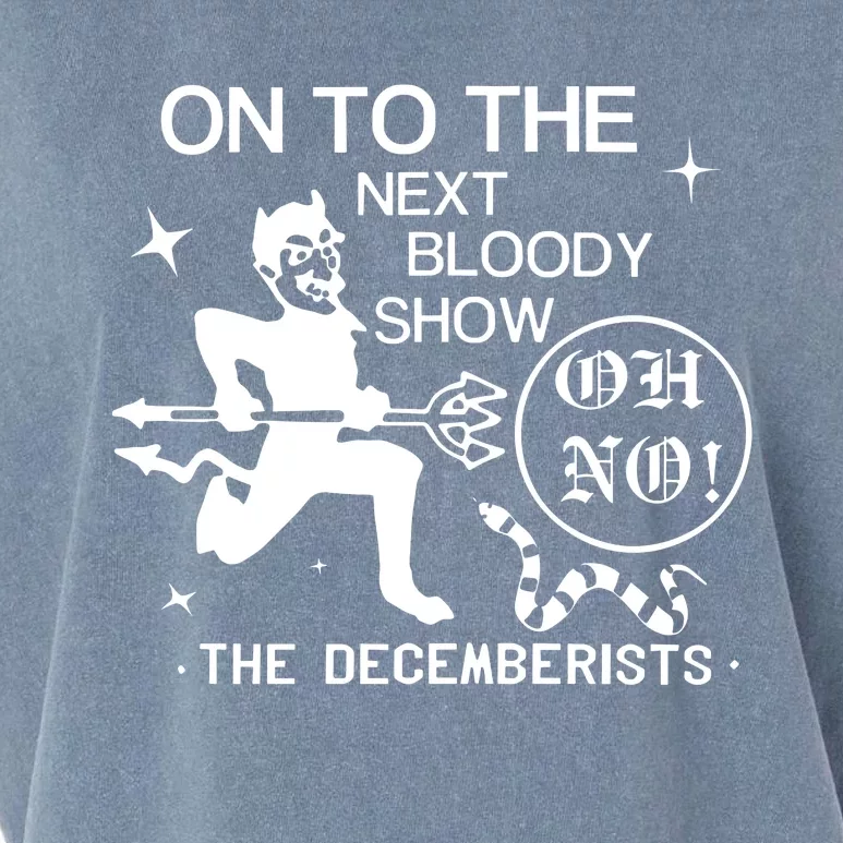 The Decemberists Oh No Garment-Dyed Women's Muscle Tee