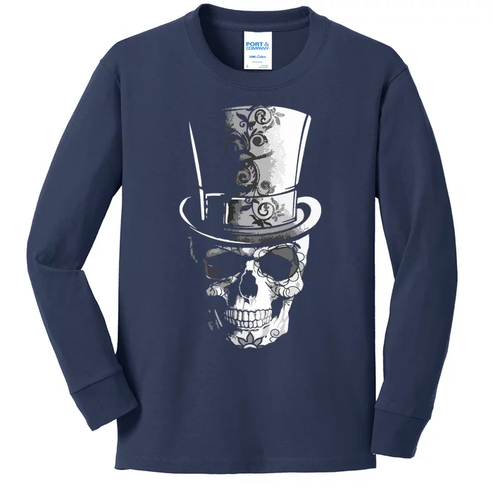 The Day Of The Dead Dia De Los Muertos Kids Long Sleeve Shirt