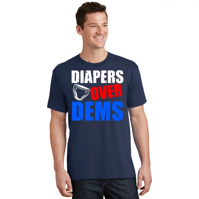 Trump Diapers Over Dems T-Shirt