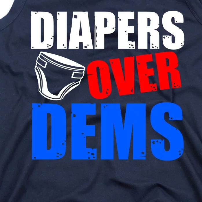 Trump Diapers Over Dems Tank Top