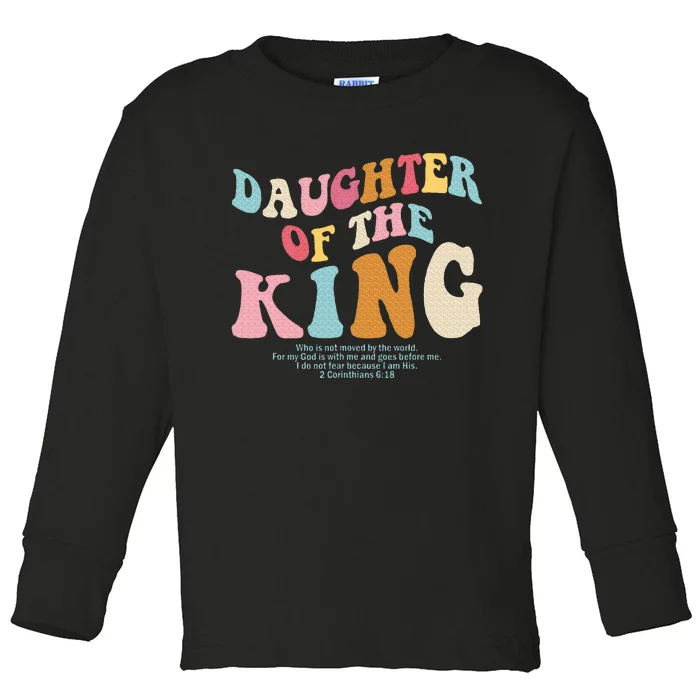 The Daughter Of King Christian Toddler Long Sleeve Shirt