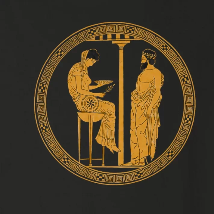 The Delphic Oracle King Aigeus In Front Of The Pythia Toddler Long Sleeve Shirt