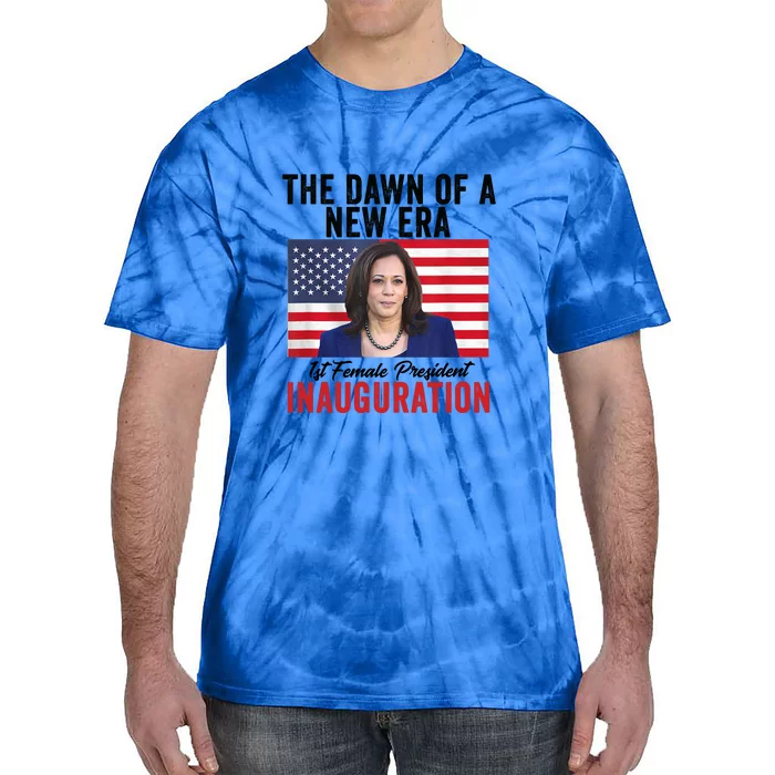 The Dawn Of A New Era 1st Female President Kamala Harris Tie-Dye T-Shirt