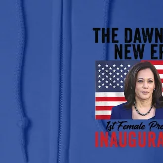 The Dawn Of A New Era 1st Female President Kamala Harris Full Zip Hoodie