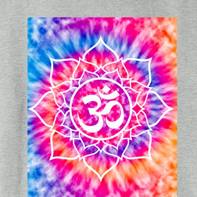 Tie Die Ohm Yoga Hindu Buddhism Yoga Eastern Namaste Gift Women's Crop Top Tee