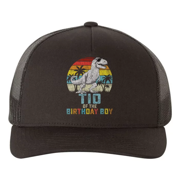 Tio Dinosaur Of The Birthday Matching Family Yupoong Adult 5-Panel Trucker Hat