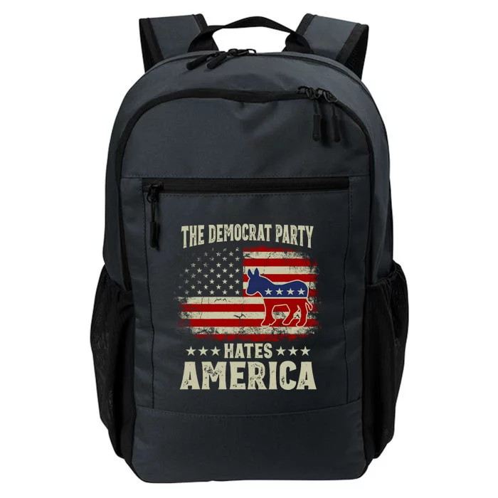 The Democrat Party Hates America Daily Commute Backpack