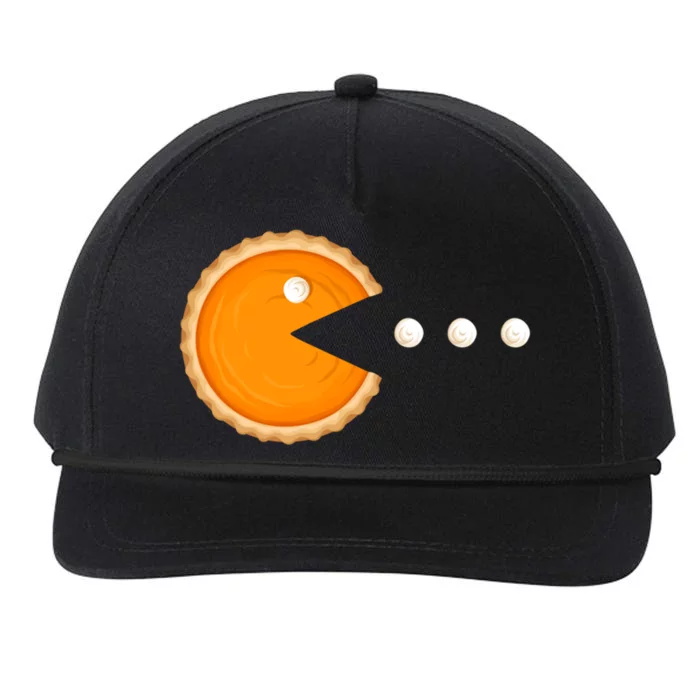 Thanksgiving Day Pumpkin Pie Gift Snapback Five-Panel Rope Hat