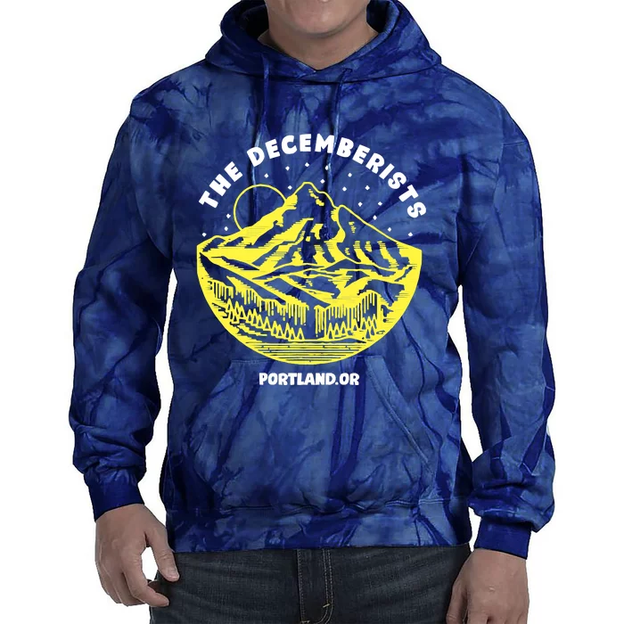 The Decemberists Portland Tie Dye Hoodie