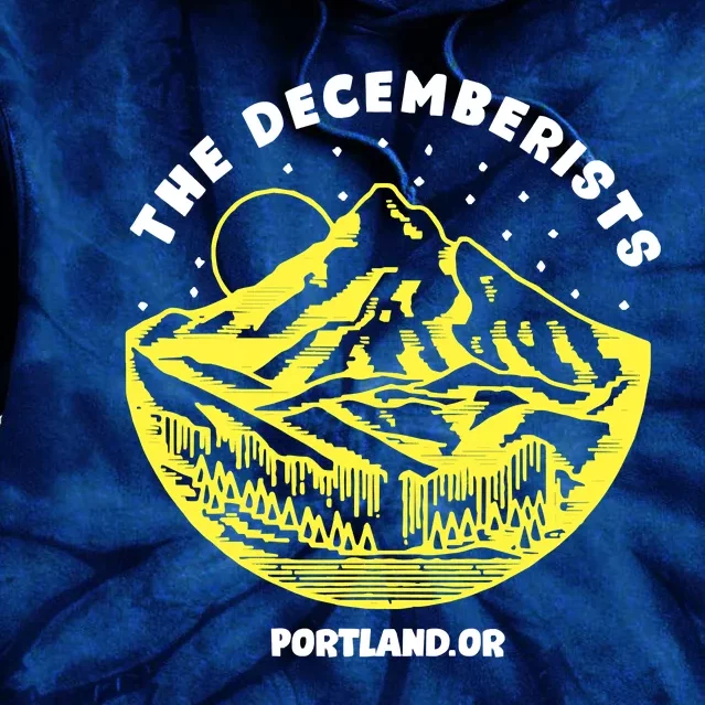 The Decemberists Portland Tie Dye Hoodie