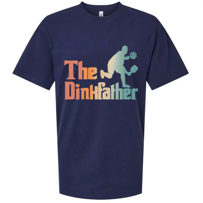 The Dinkfather Pickleball Dad Funny Pickleball FatherS Day Cool Gift Sueded Cloud Jersey T-Shirt