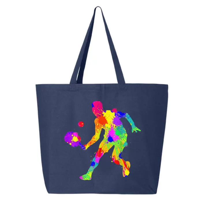 Tie Dye Pickleball Funny Dad Pickleball 25L Jumbo Tote