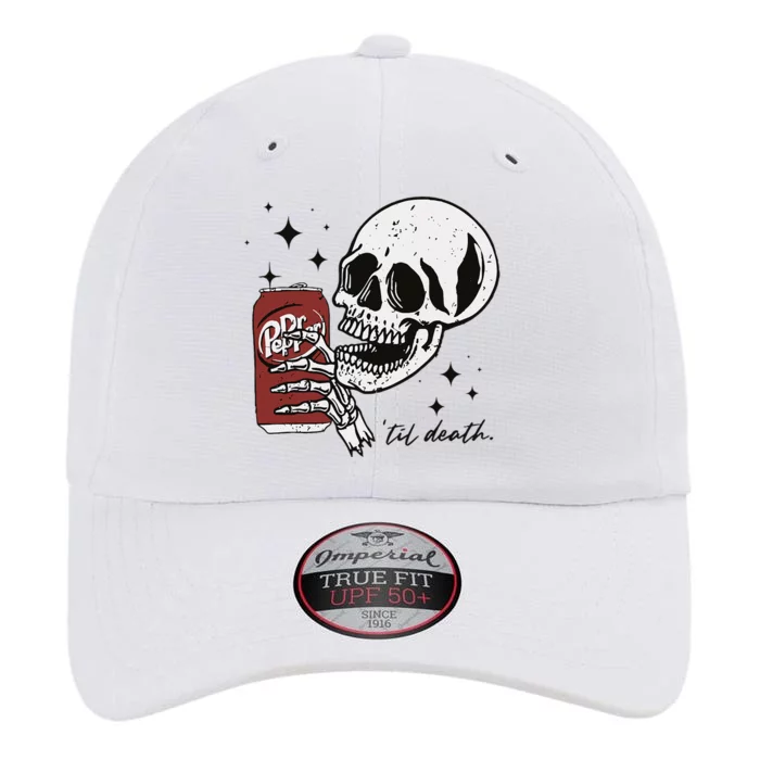 Till Death Pepper Skeleton Halloween Skeleton Drink Pepper The Original Performance Cap