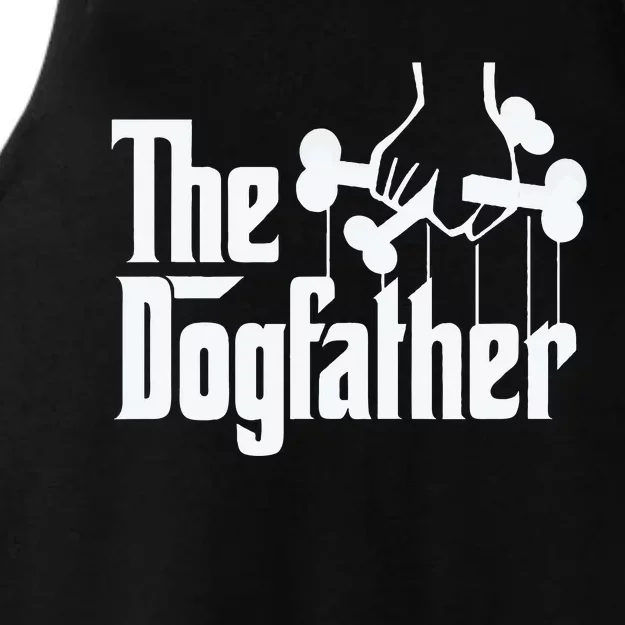 The Dogfather Perfect Gift for Dog Lovers Ladies Tri-Blend Wicking Tank