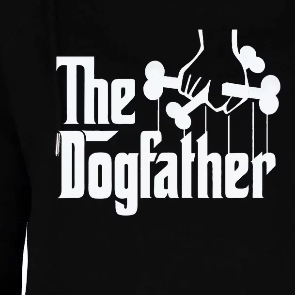 The Dogfather Perfect Gift for Dog Lovers Womens Funnel Neck Pullover Hood