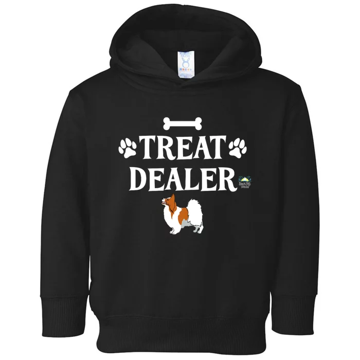 Treat Dealer Papillon Dog Trainer Toddler Hoodie