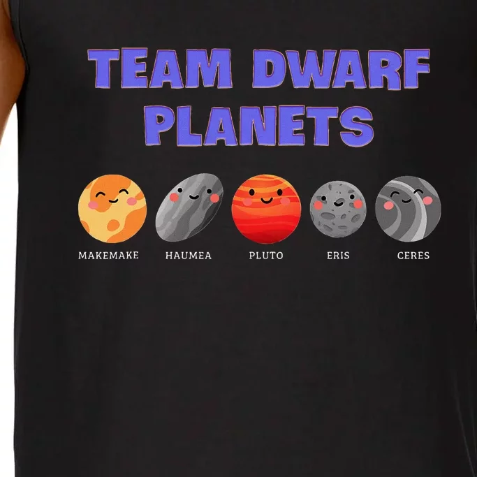 Team Dwarf Planets Pluto Funny Astronomy Science Comfort Colors® Tank Top